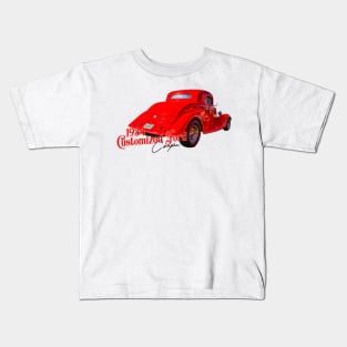 1934 Customized Ford Coupe Kids T-Shirt